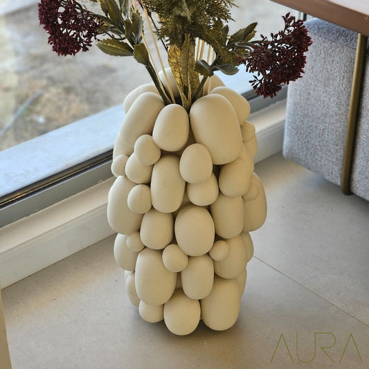 Handmade bubble vase