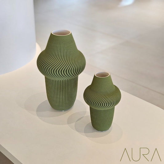 3D printing ciramic green vase